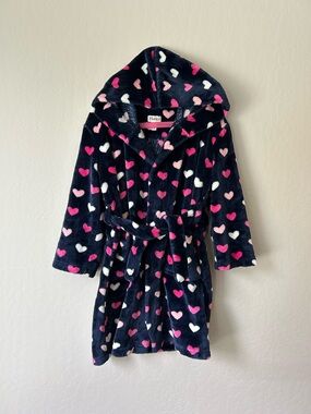 Hatley Hooded Heart Robe